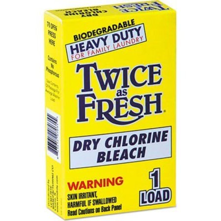 Johnson Diversey Consumer Brands Diversey Twice As Fresh Laundry Bleach Powder, 2 oz. Box, 100 Boxes - 2979646 VEN 2979646